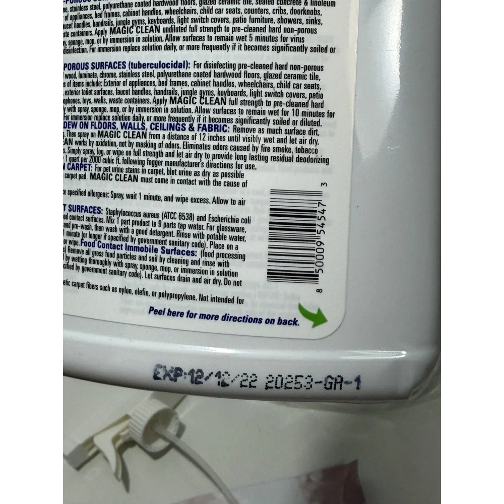Lot 3 LivePure Magic Clean Multi-Surface Disinfectant for Home,Hospital‎
